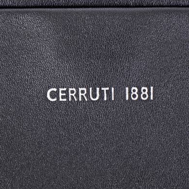 Барсетка гаманець Cerruti1881 з натуральної шкіри cema03617m-black