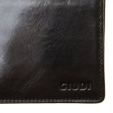 Гаманець чоловічий Giudi з натуральної шкіри 6182/gd-03 чорний