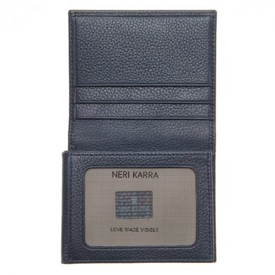 Гаманець універсальний Neri Karra з натуральної шкіри 0395.05.07 синій