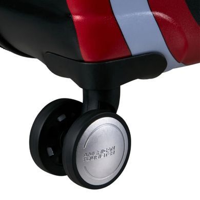 Дитяча пластикова валіза Wavebreaker Marvel Captain America City American Tourister на 4 здвоєних колесах 31c*03018
