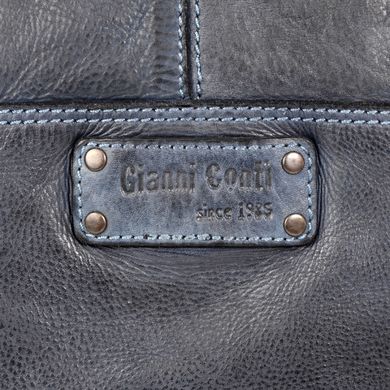 Сумка дорожня Gianni Conti з натуральної шкіри 4202748-jeans