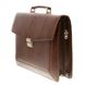 Класичний портфель Petek з натуральної шкіри 891/3-041-02 коричневий:3