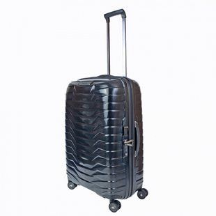 Чемодан из из полипропилена (ROXKIN&trade;) Proxis Samsonite на 4 сдвоенных колесах cw6.009.002 черный