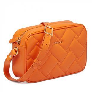Сумка женская Tergan из натуральной кожи 79337-orange/metis