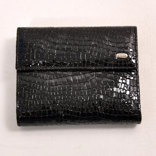 Кошелёк женский Petek из натуральной кожи 335-091-01 чёрный