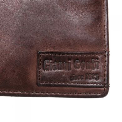 Гаманець чоловічий Gianni Conti з натуральної шкіри 4207111-brown