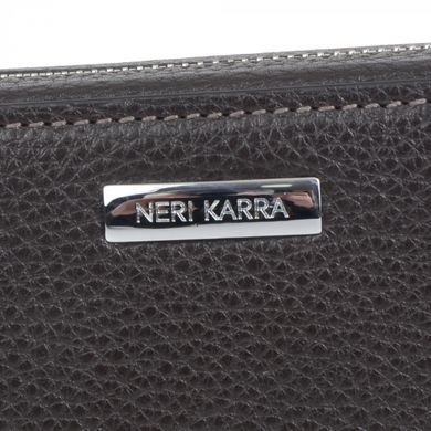 Борсетки-гаманець з натуральної шкіри Neri Karra 0950s.05.49 коричнева