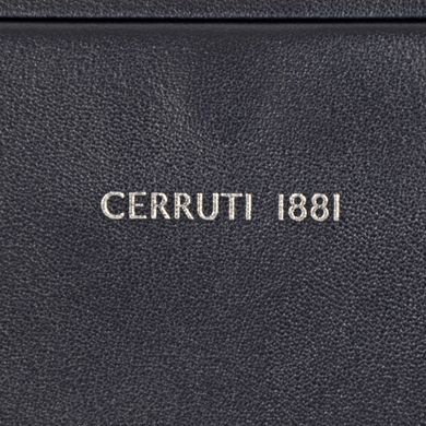 Барсетка гаманець Cerruti1881 з натуральної шкіри cema03617m-blue