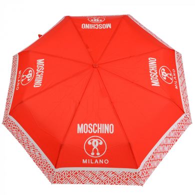 Зонт складной автомат Moschino 8872-openclosec-red
