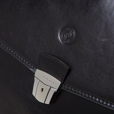 Класический портфель Giudi из натуральной кожи 2757/t/gd-03 черный