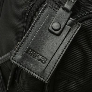 Рюкзак з нейлону зі шкіряною обробкою з відділення для ноутбука та планшета Monza Brics br207701-909