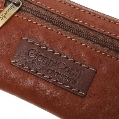Ключниця Gianni Conti з натуральної шкіри 999073-leather/dark brown