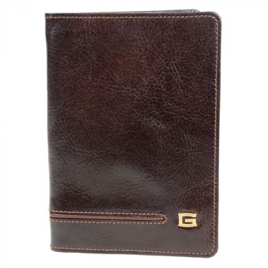 Борсетка-гаманець Giudi з натуральної шкіри 6965/gd/col-ke коричнева