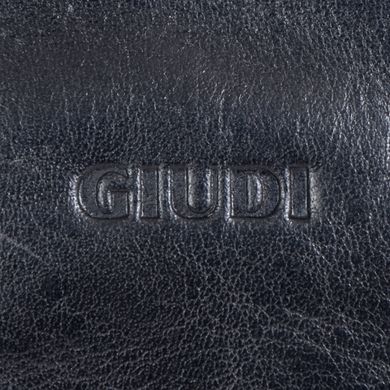Монетница Giudi из натуральной кожи 6456/gd-03 черная