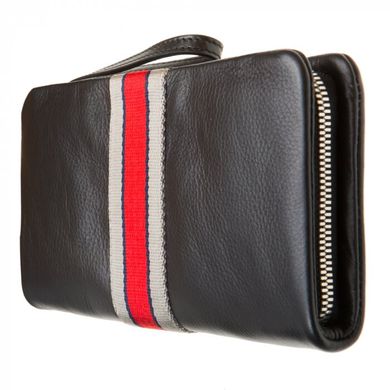 Барсетка гаманець Gianni Conti з натуральної шкіри 2658237-black