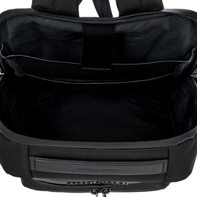 Рюкзак з нейлону зі шкіряною обробкою з відділення для ноутбука та планшета Roadster Porsche Design ony01600.001