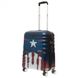 Дитяча валіза з abs пластика на 4 здвоєних колесах Wavebreaker Marvel Captain America American Tourister 31c.022.002:1