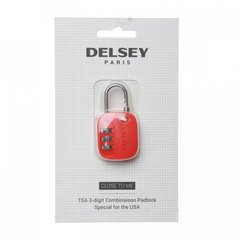 Навесной дорожный кодовый замок TSA Delsey 3940210-04