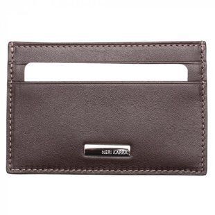 Кредитница Neri Karra из натуральной кожи 0133s.3-01.49 коричневая