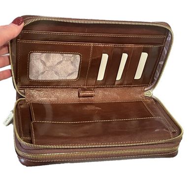 Борсетка-кошелёк Giudi из натуральной кожи 4647/gd-02 коричневая
