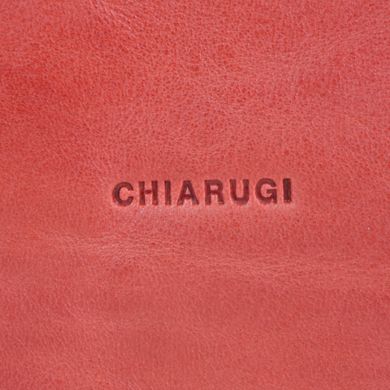 Сумка-портфель Chiarugi з натуральної шкіри  54635-4 червоний
