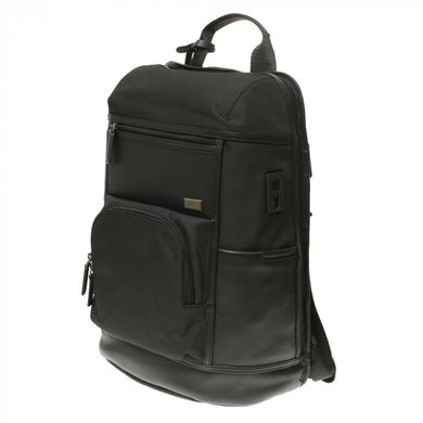 Рюкзак з нейлону зі шкіряною обробкою з відділення для ноутбука та планшета Monza Brics br207703-909