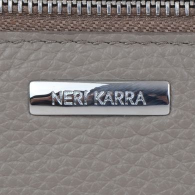 Ключниця з натуральної шкіри Neri Karra 0161.05.52 сіро - бежева