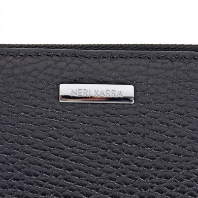 Барсетка-кошелёк из натуральной кожи Neri Karra 4102.55.01 черный