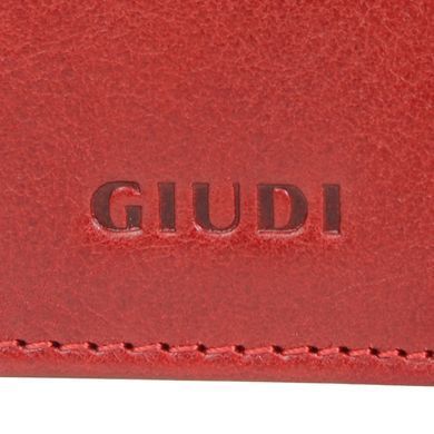 Гаманець жіночий Giudi з натуральної шкіри 6361/gd-05 червоний
