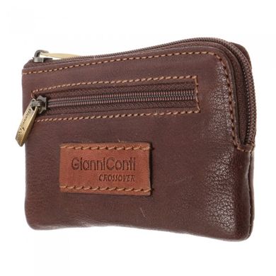 Ключниця Gianni Conti з натуральної шкіри 999073-dark brown/leather