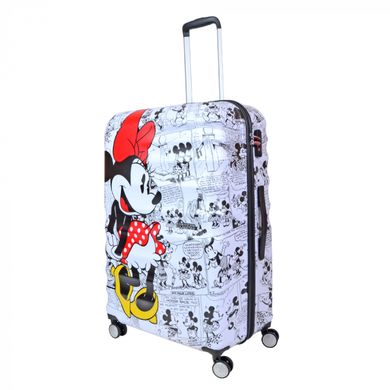 Дитяча пластикова валіза на 4 здвоєних Wavebreaker Disney Minnie Mouse Comix American Tourister 31c.025.007