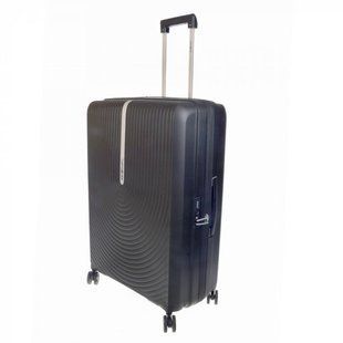 Чемодан из полипропилена Hi-Fi Samsonite на 4 сдвоенных колесах kd8.009.003 черный