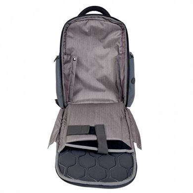 Рюкзак з якісного поліестеру з елементами поліуретану з відділенням для ноутбука Samsonite 08n.018.004 сірий