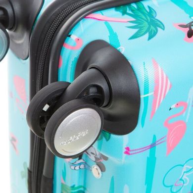 Дитяча пластикова валіза на 4х колесах Disney Funlight Minnie Miami Beach American Tourister 48c.021.003 мультиколір