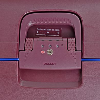 Валіза з поліпропілену Delsey MONCEY на 4 здвоєних колесах 3844821-08