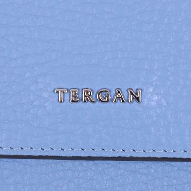 Клатч Tergan з натуральної шкіри 05806-mavi/floater