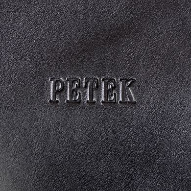 Сумка мужская Petek из натуральной кожи 3876/2-000-01 черная