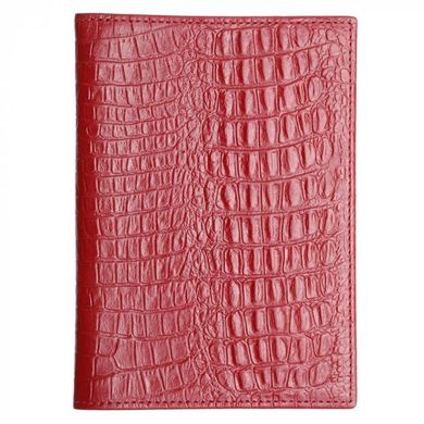 Обложка для паспорта Petek из натуральной кожи 581-067-10 красный