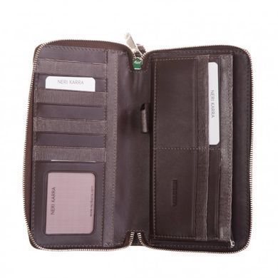 Барсетка-кошелёк Neri Karra из натуральной кожи 0954n.1-42.60/3-01.49 коричневый
