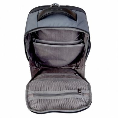 Рюкзак з якісного поліестеру з елементами поліуретану з відділенням для ноутбука Samsonite 08n.018.004 сірий