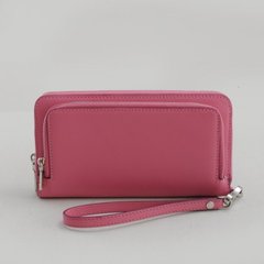 Борсетки гаманець з натуральної шкіри Neri Karra 0965.01.35 рожева