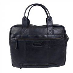 Сумка-портфель Gianni Conti з натуральної шкіри 4101266-black