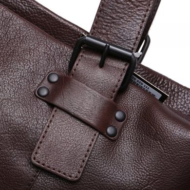 Сумка - портфель Gianni Conti из натуральной кожи 11312410-dark brown