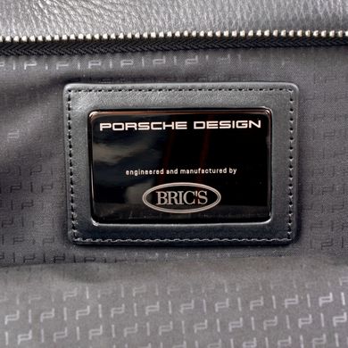 Сумка-портфель з натуральної шкіри Porsche Design Roadster XS ole01501.001 чорна