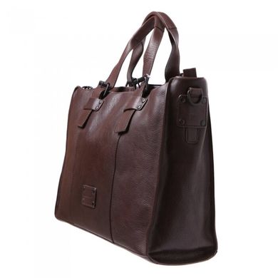 Сумка - портфель Gianni Conti з натуральної шкіри 11312410-dark brown