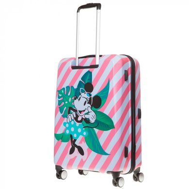 Дитяча пластикова валіза на 4х колесах Disney Funlight American Tourister 48c.015.002 мультиколір