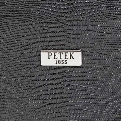 Сумка мужская Petek из натуральной кожи 3871-041-01 черная