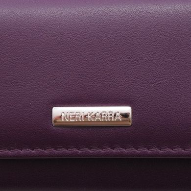 Классическая ключница из натуральной кожи Neri Karra 0026-1.01.41 сиреневый