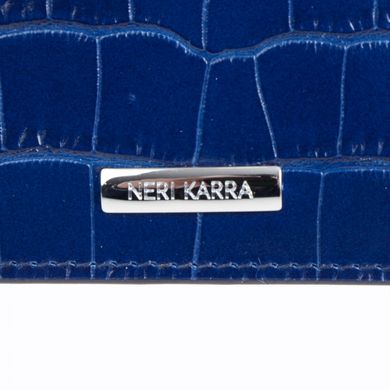 Кредитница Neri Karra из натуральной кожи 0136.112.92/301.107 синяя