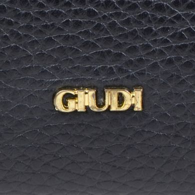 Сумка жіноча Giudi з натуральної шкіри 12344/lgp/tn/ae-03 чорна